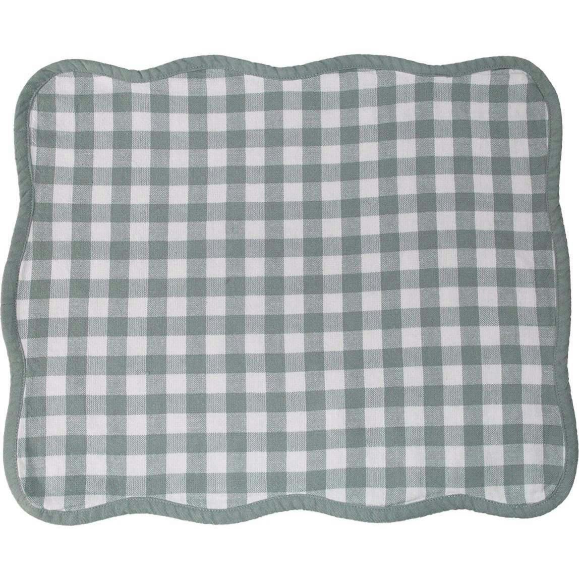 Set of 4 Giardino Reversible Placemats (Verde/Blu)