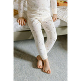 Pointelle Toddler Pajama - Polka Dotty