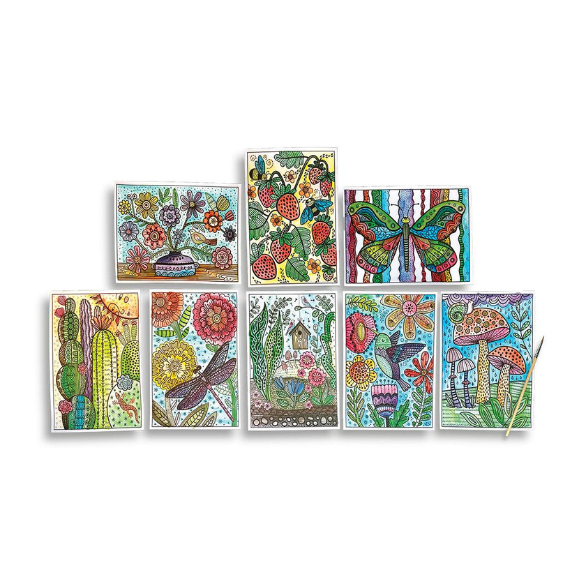Hidden Colors Magic Paint Sheets - Magic Nature