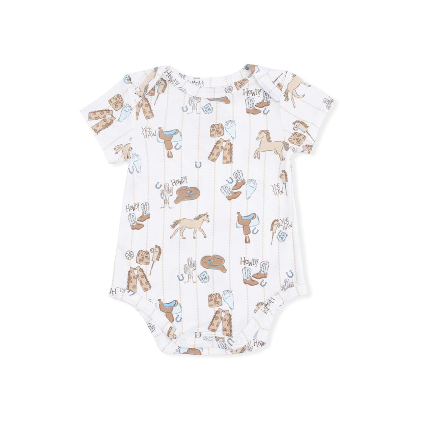 Cowboy Nursery - Short Sleeve Bodysuit