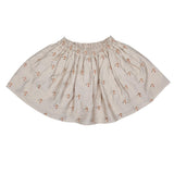 Cayley Skirt | Hummingbirds | Soft Taupe