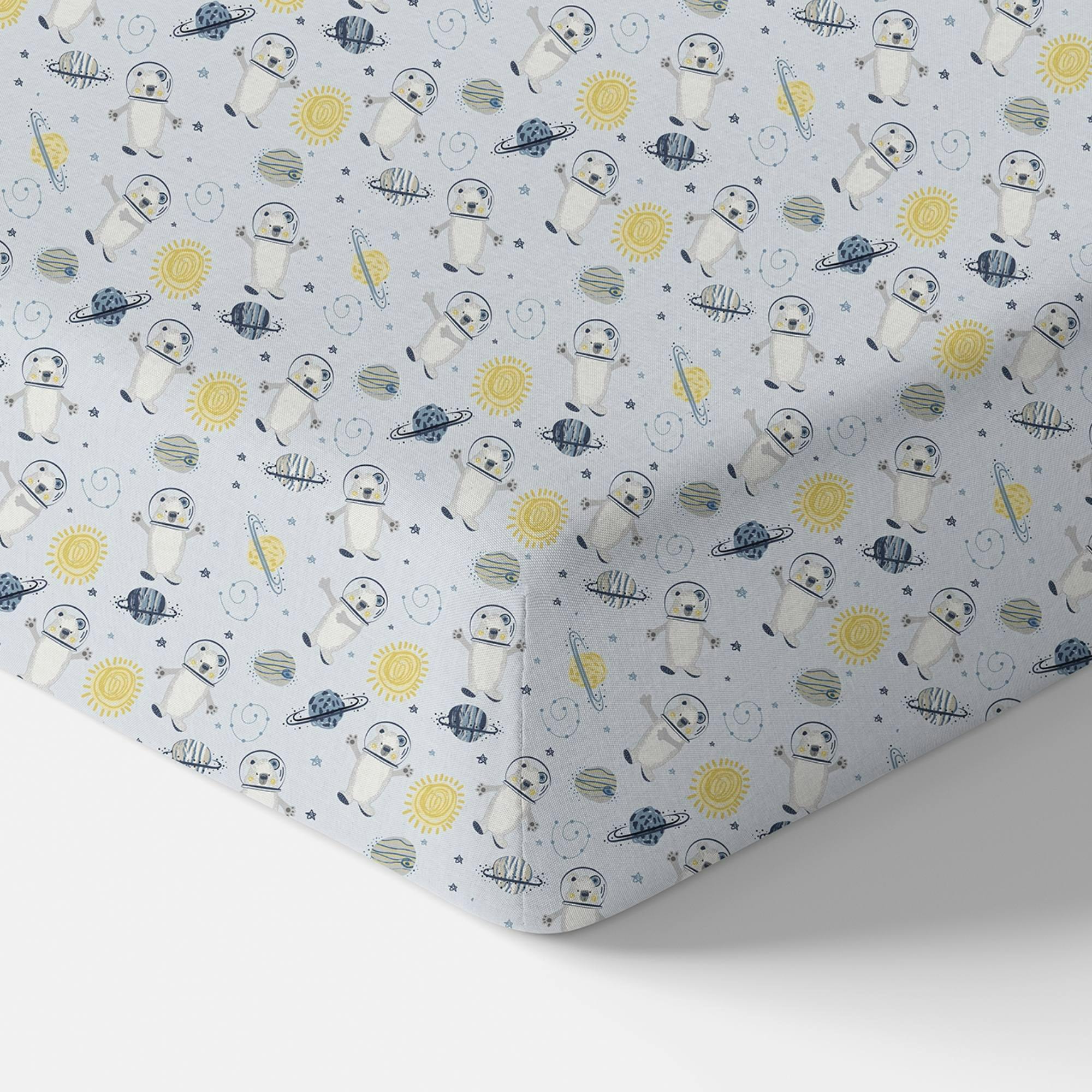 Print Organic Crib Sheet