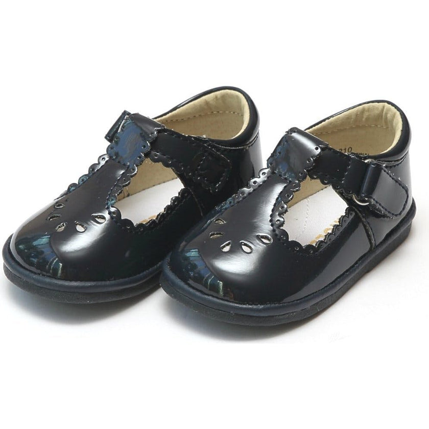 Dottie Scalloped T-Strap Mary Jane (Baby)