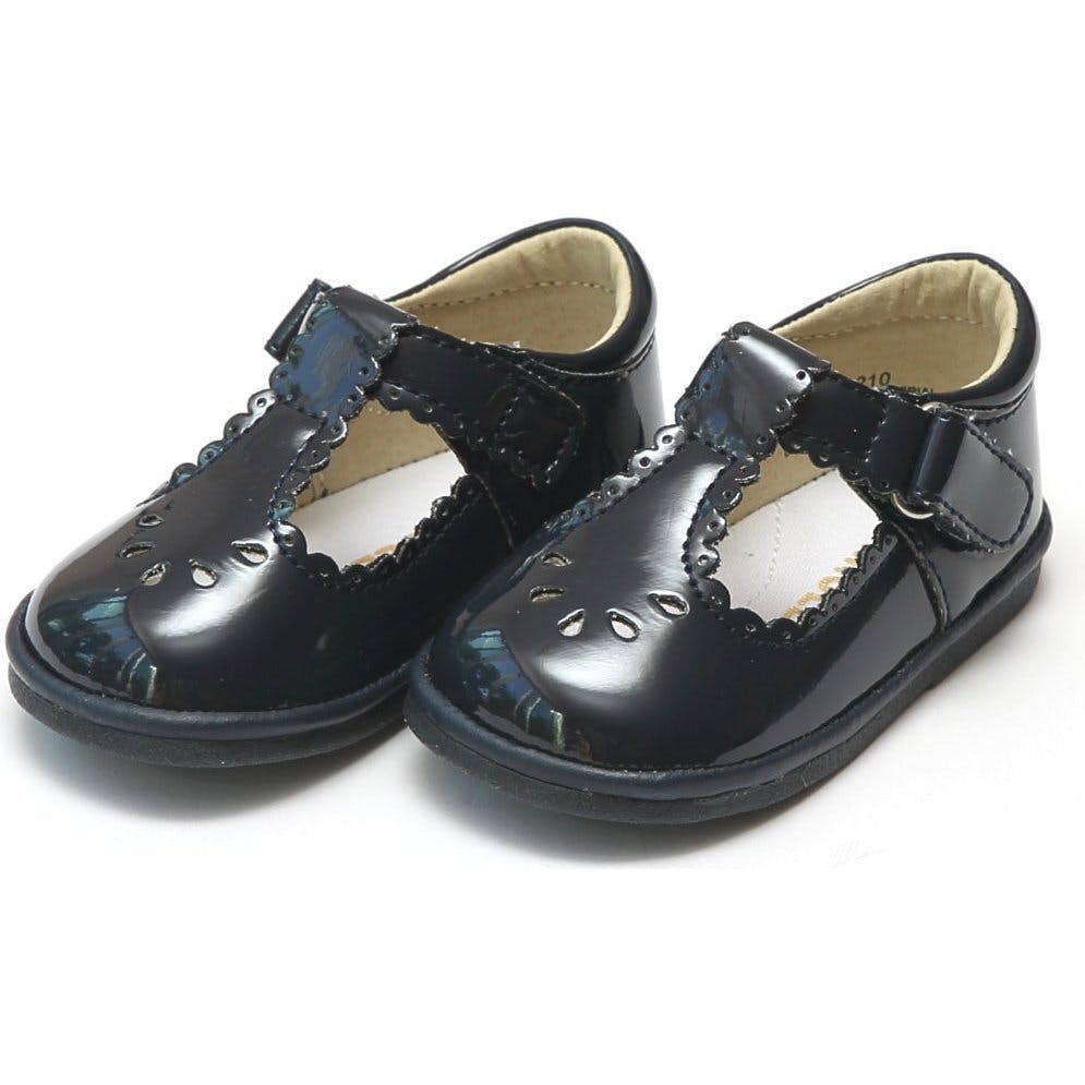 Dottie Scalloped T-Strap Mary Jane (Baby)