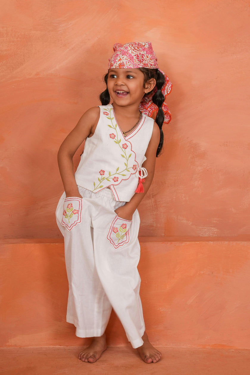 Jaipur Pant and Vest Set