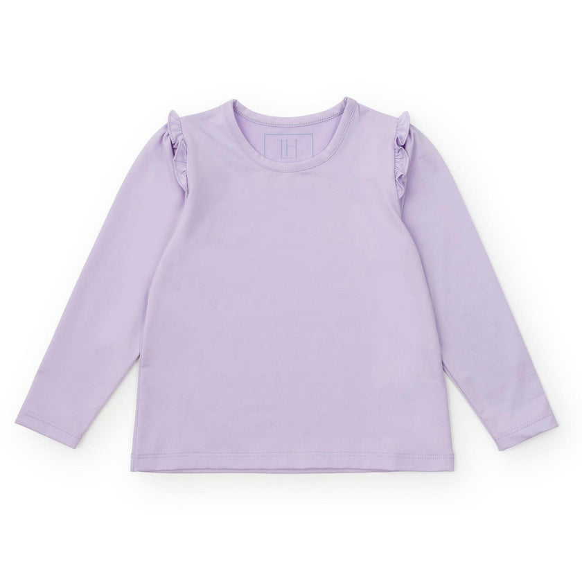 Mia Girls' Longsleeve Performance Top by LH Sport Lavender