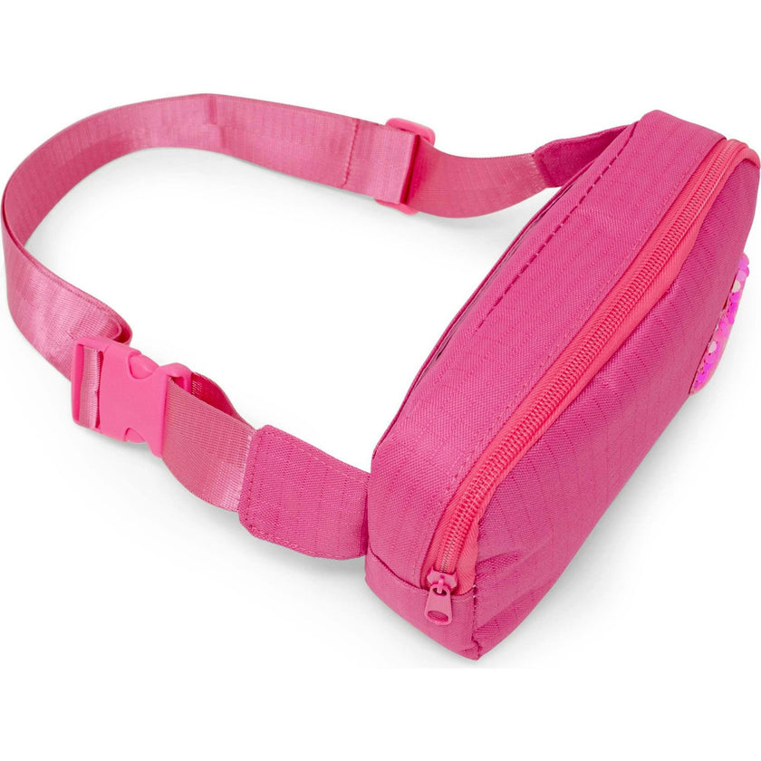 Sequin Heart Belt Bag