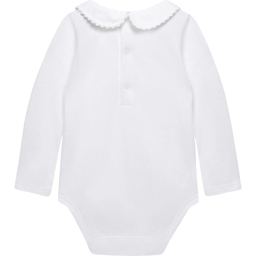 Baby Long-Sleeved Amelia Bow Bodysuit