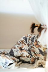 Flutter Ruffle Quilted Blanket: Core Collection