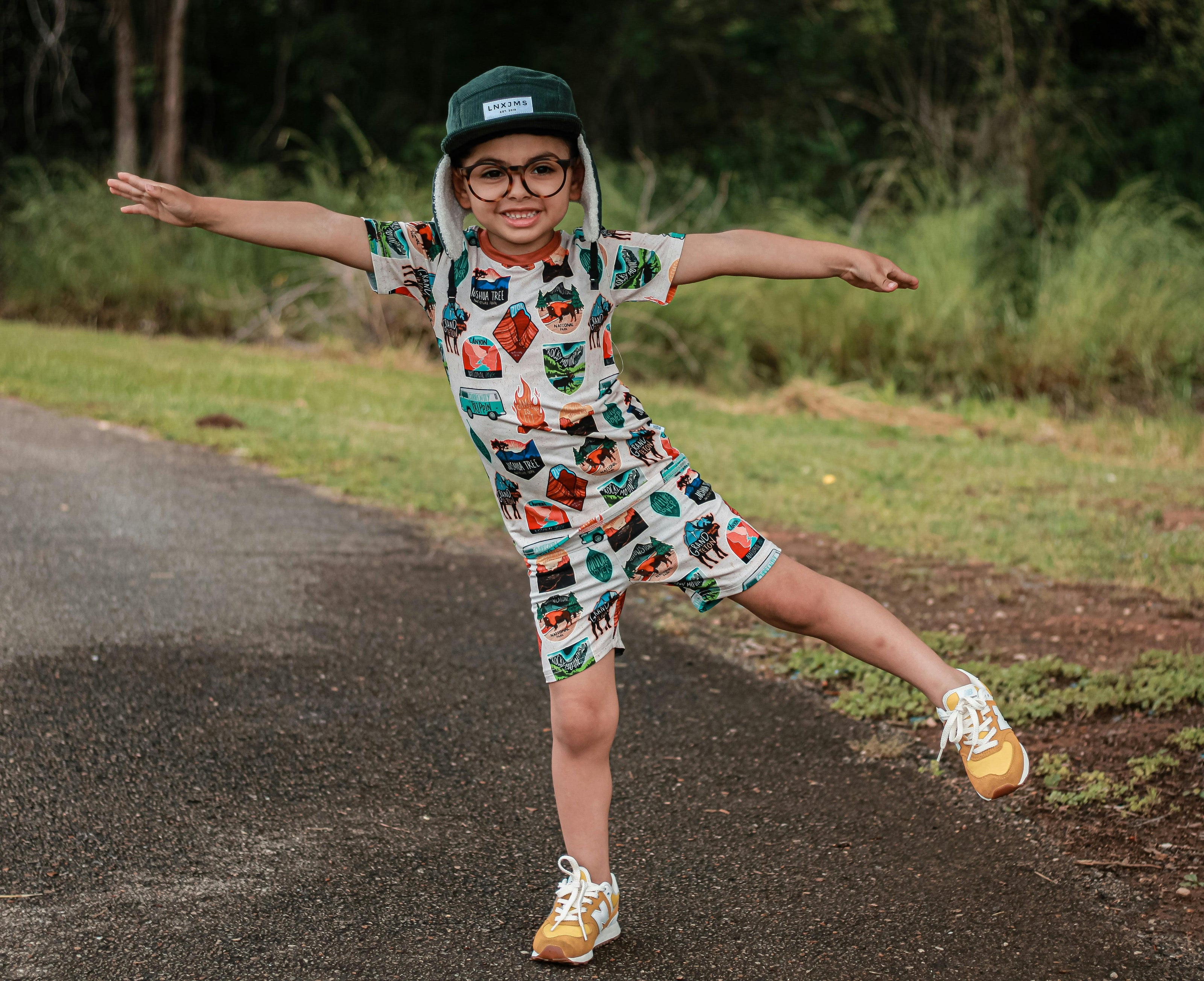 Tiny Traveler 2 Piece Shorts Set