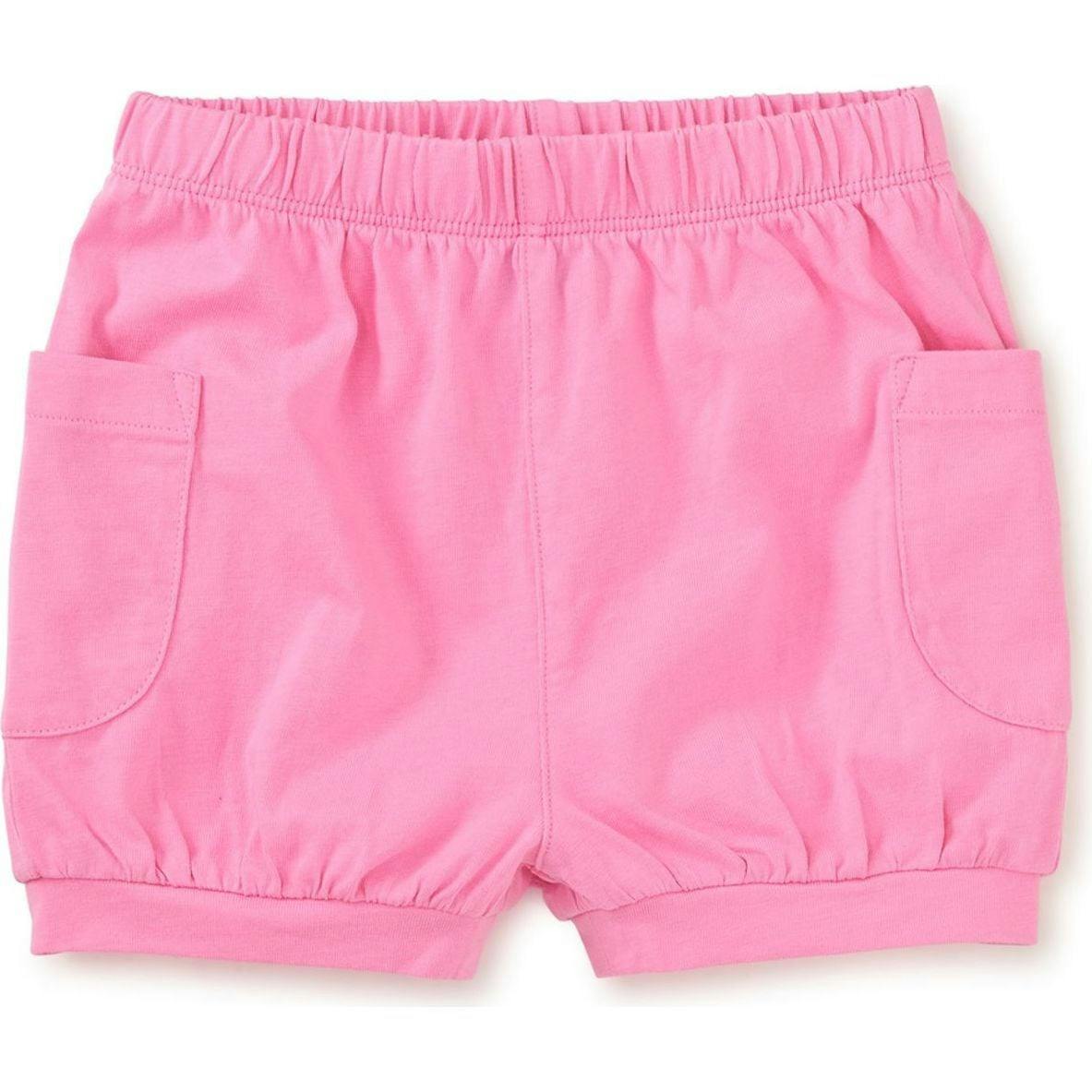 Bubble Pocket Baby Shorts, Pink
