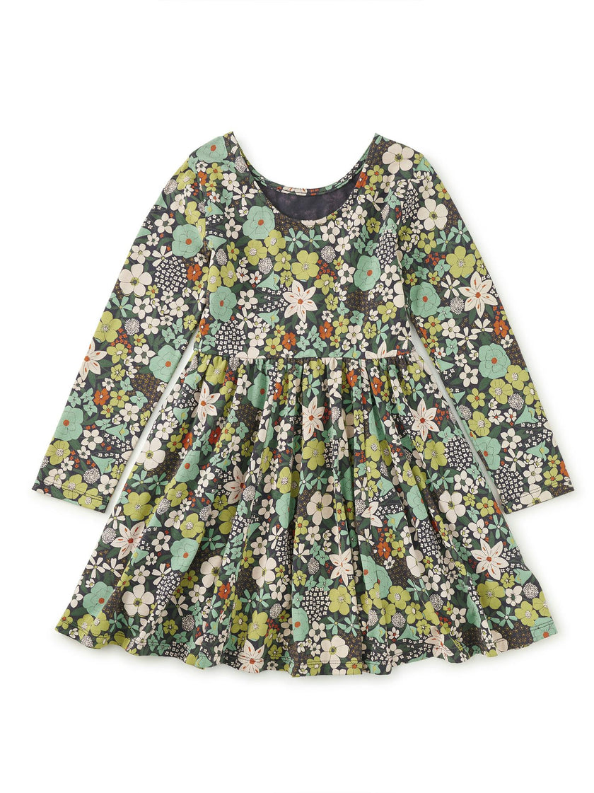 Printed Ballet Dress, Chelsea Garden Floral