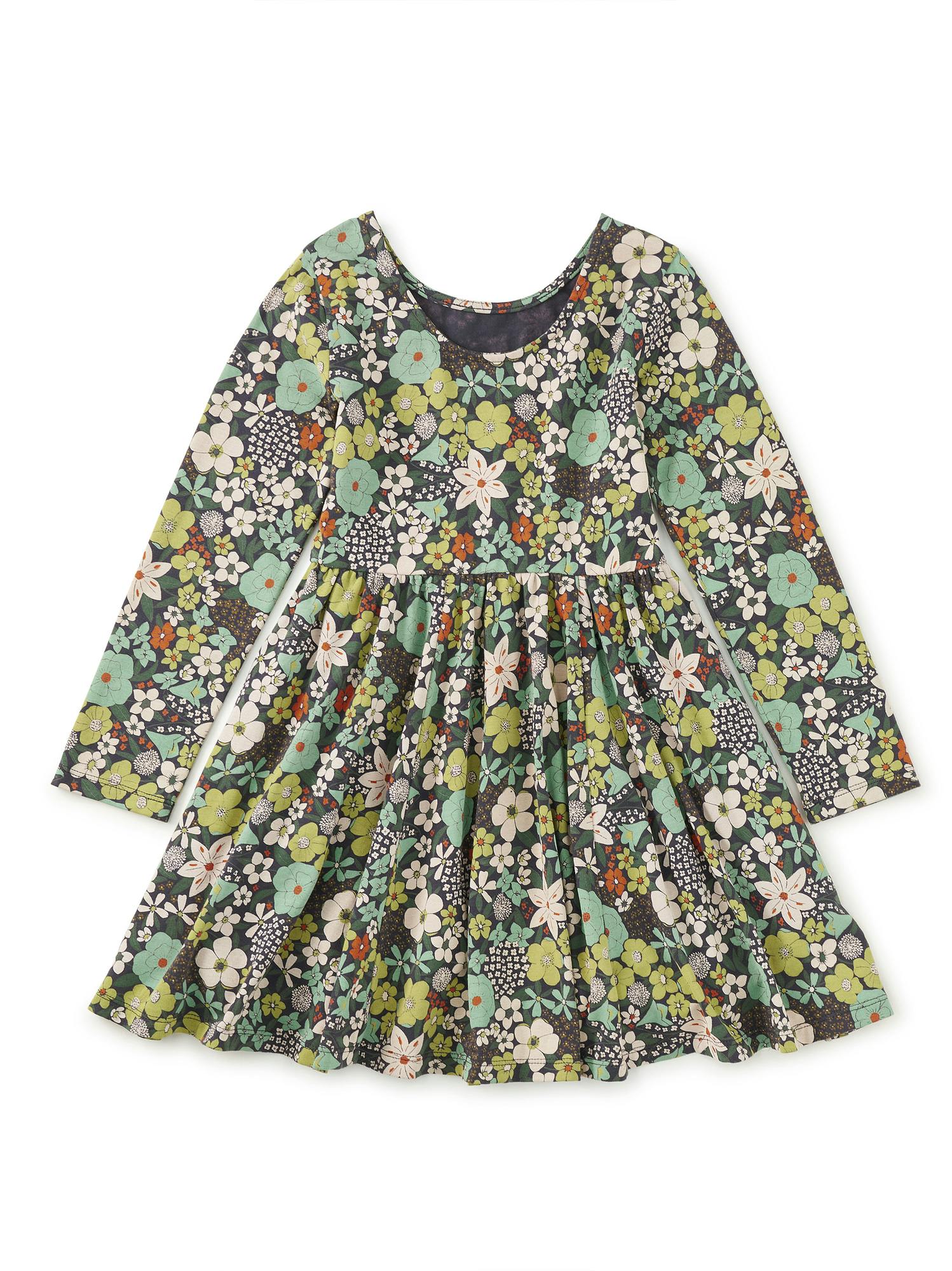 Printed Ballet Dress, Chelsea Garden Floral