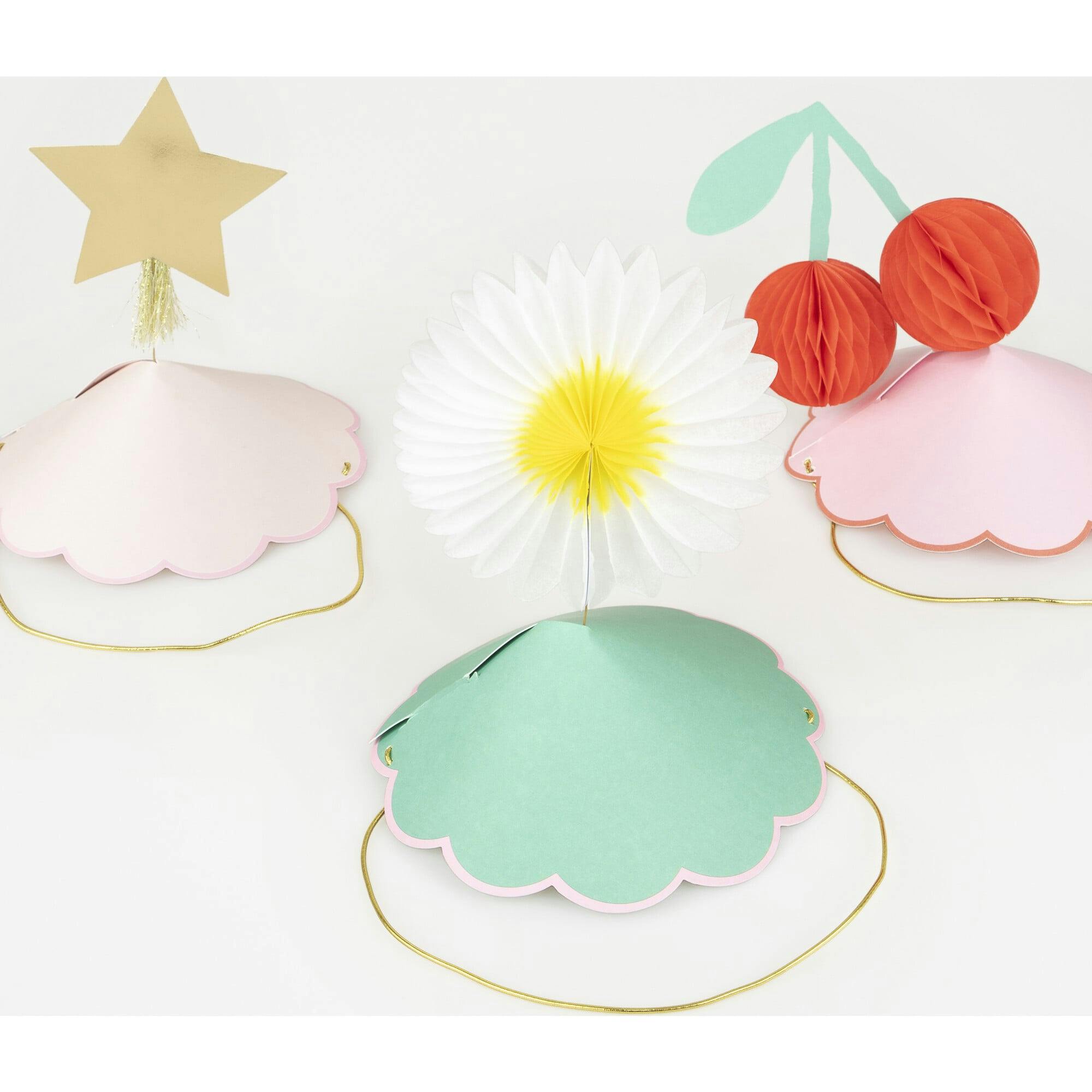 Happy Icons Party Hats