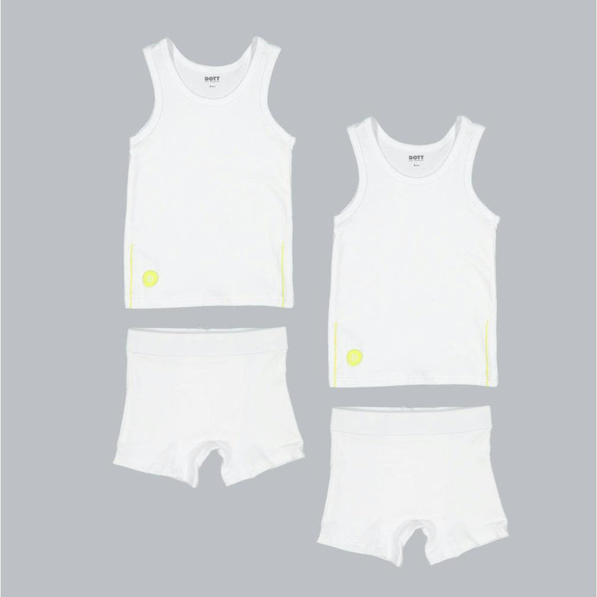 Boy's White Undies & Sleep Set