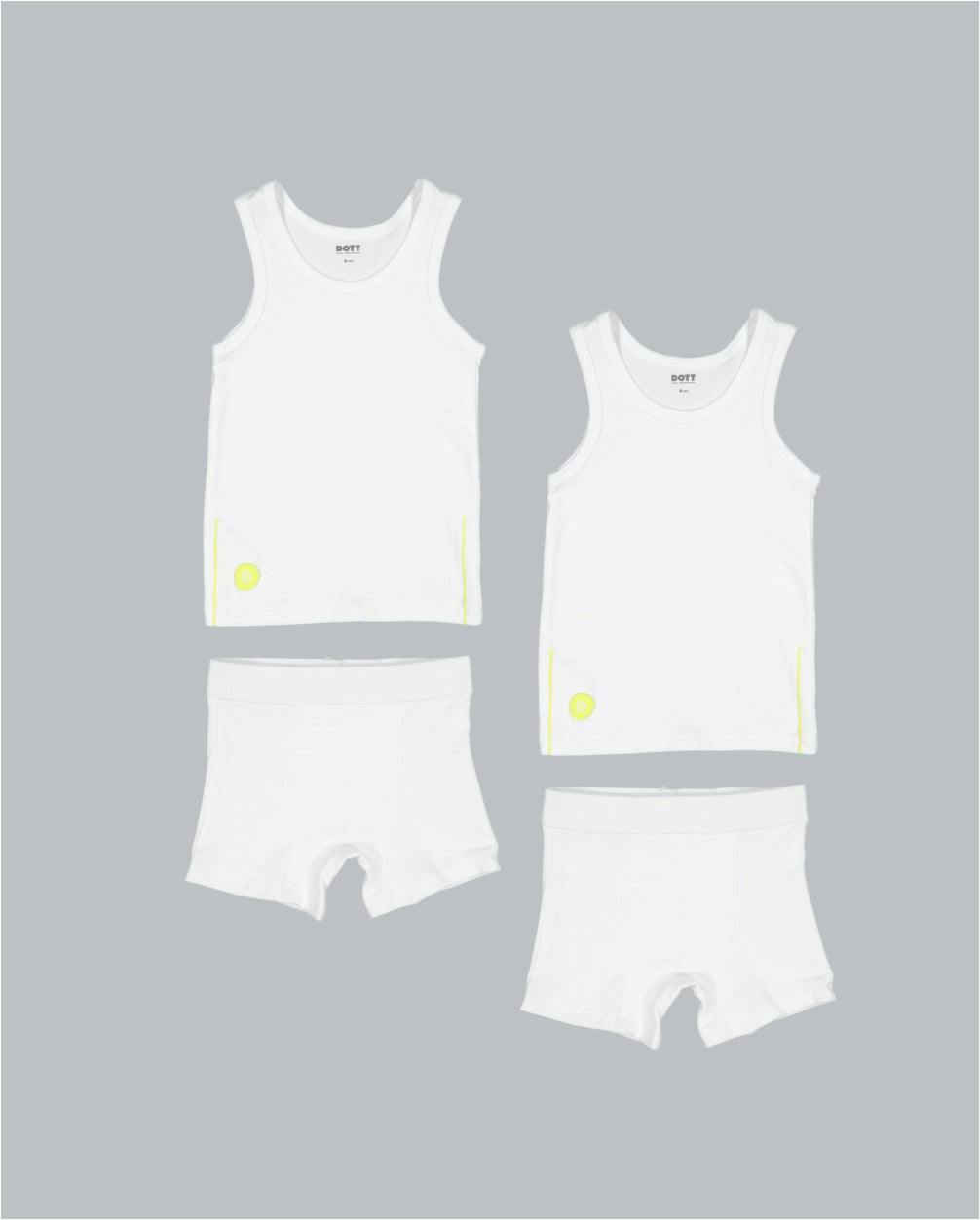 Boy's White Undies & Sleep Set