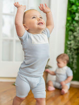 Poplin Bib Top & Short Set