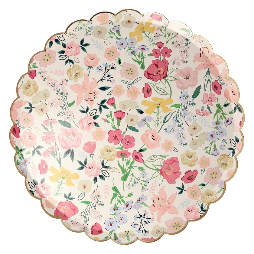 English Garden Dinner Plates