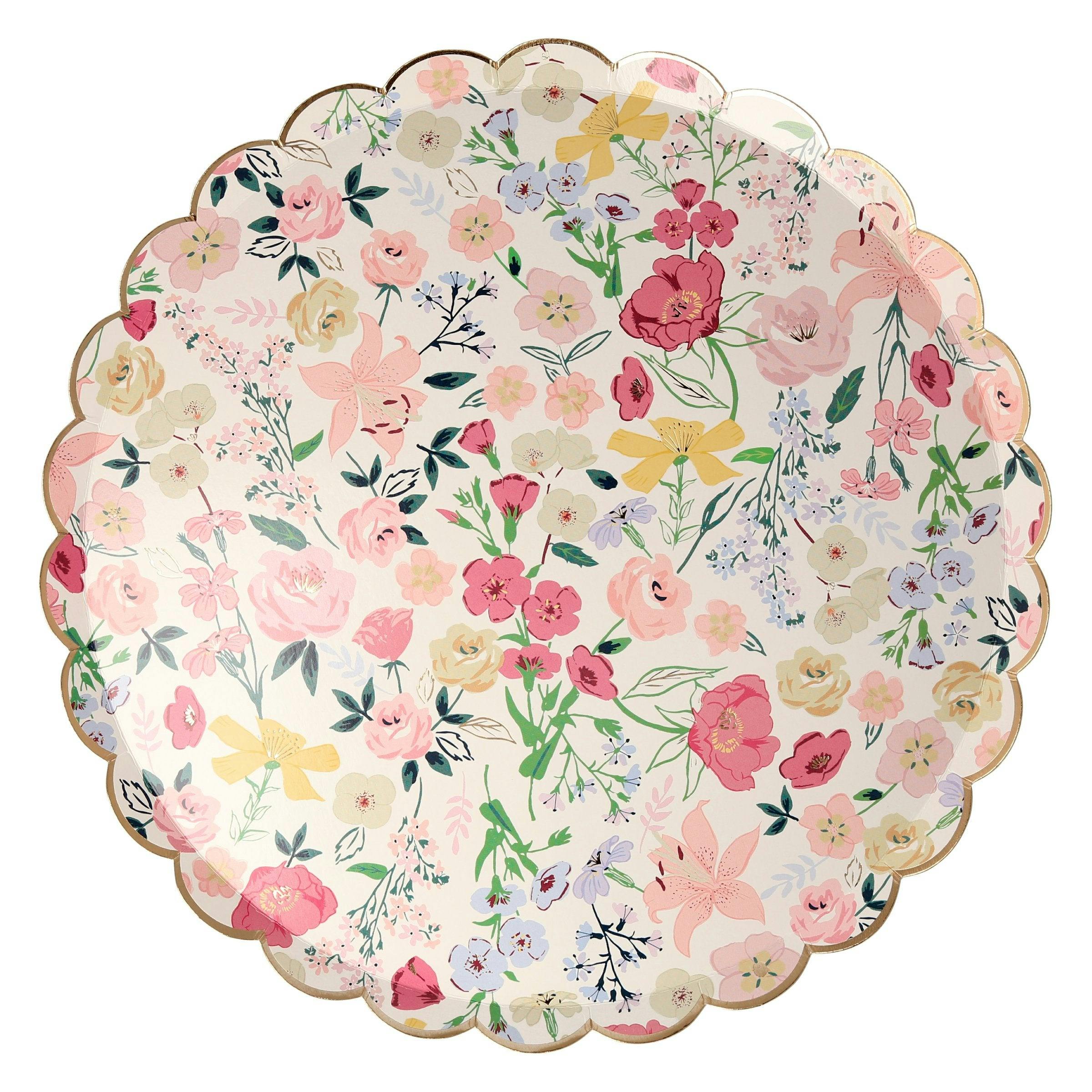 English Garden Dinner Plates