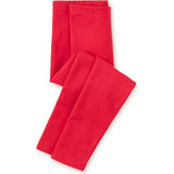 Solid Leggings, Red