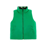 Casey Reversible Down Vest, Green