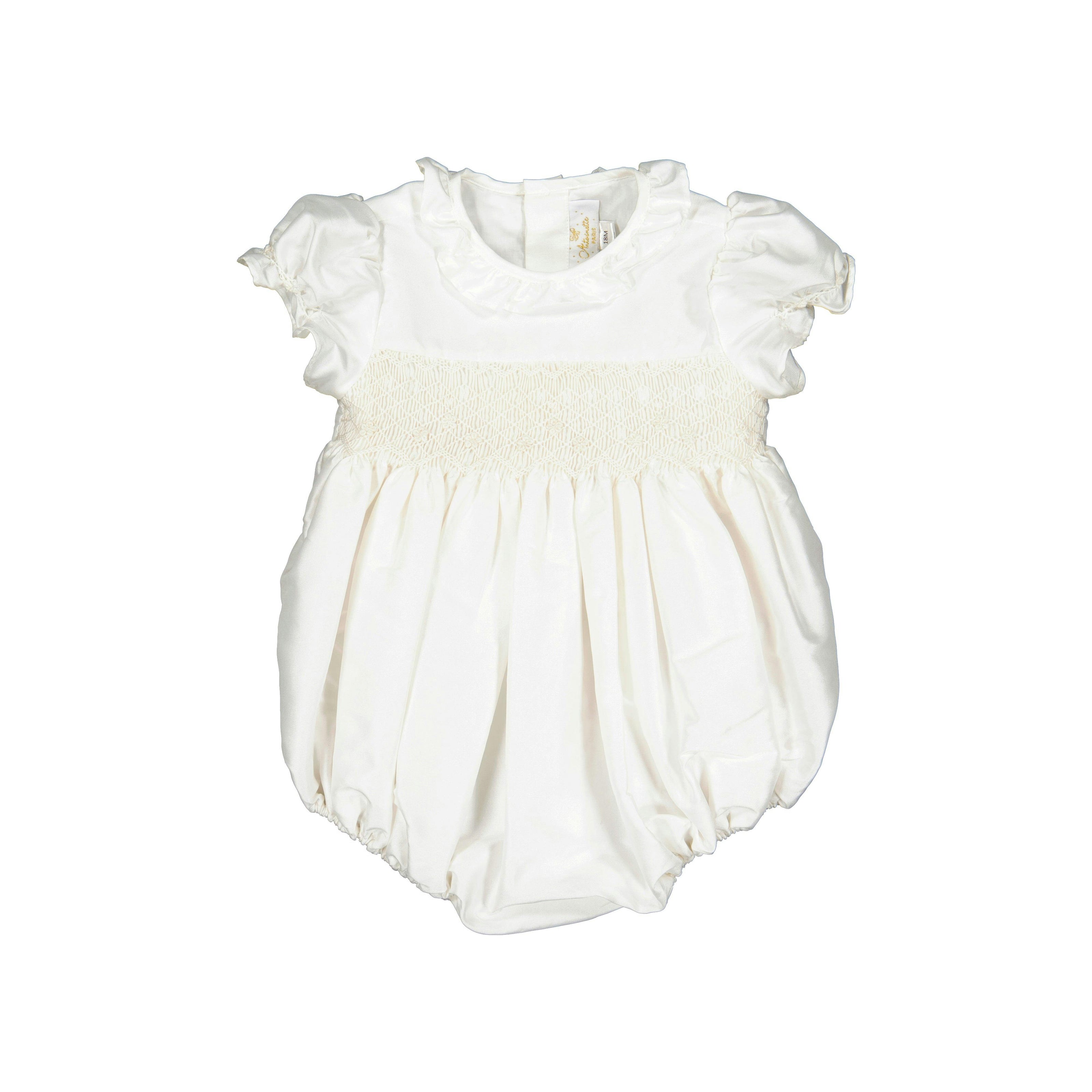 Colombe White Silk Ceremony Baby Bubble