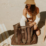 Beach Hauler™ Mesh Beach Bag - Espresso