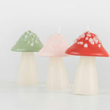 Mushroom Candles