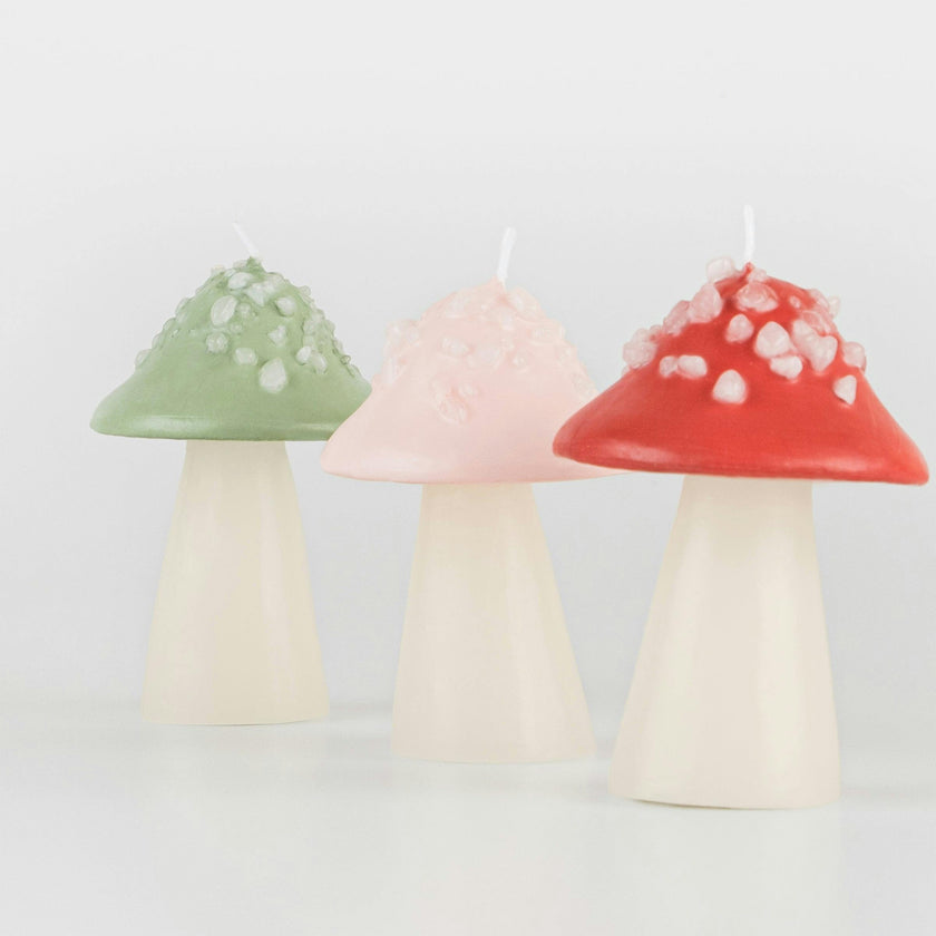 Mushroom Candles