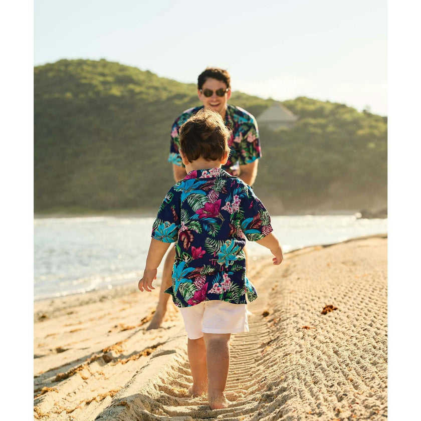 The Flower Hour - Boys Hawaiian Shirt