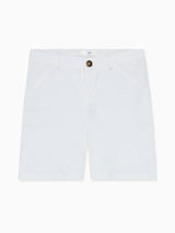 Nicky Hilton x La Coqueta White Conrad Boy Chino Shorts