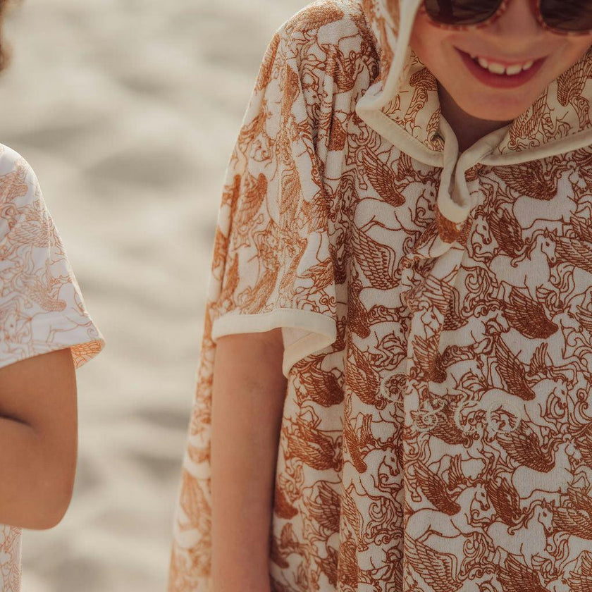 Bathing Towel Poncho | Organic Cotton - Pegasus