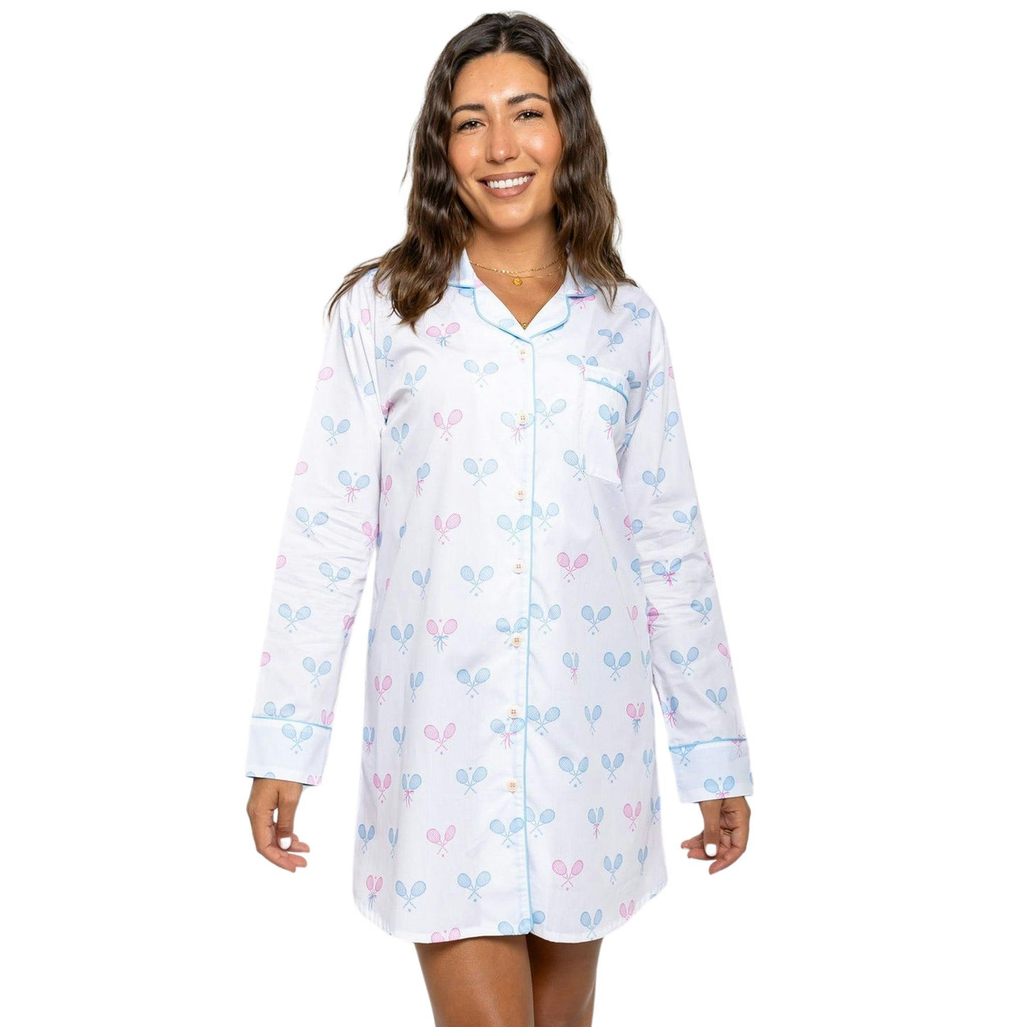 Women's Tennis Bows Night Shirt