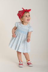 Hand-Smocked Baby Dress - Chiara
