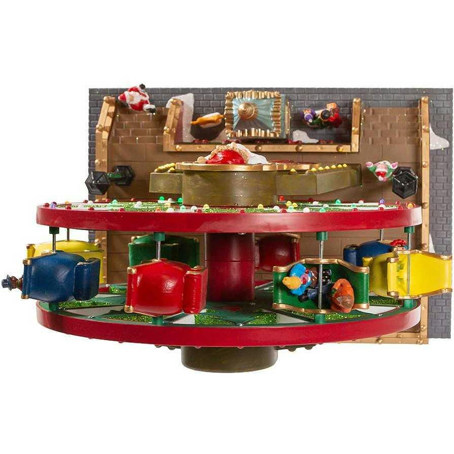 13-Inch Lighted Musical Christmas Ferris Wheel with Motion