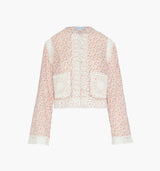 The Tory Top - Ivory Geo Ditsy