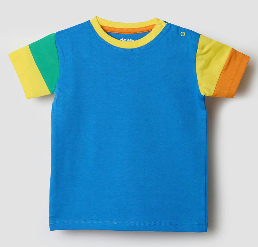 Short Sleeve Colorblock T-Shirt
