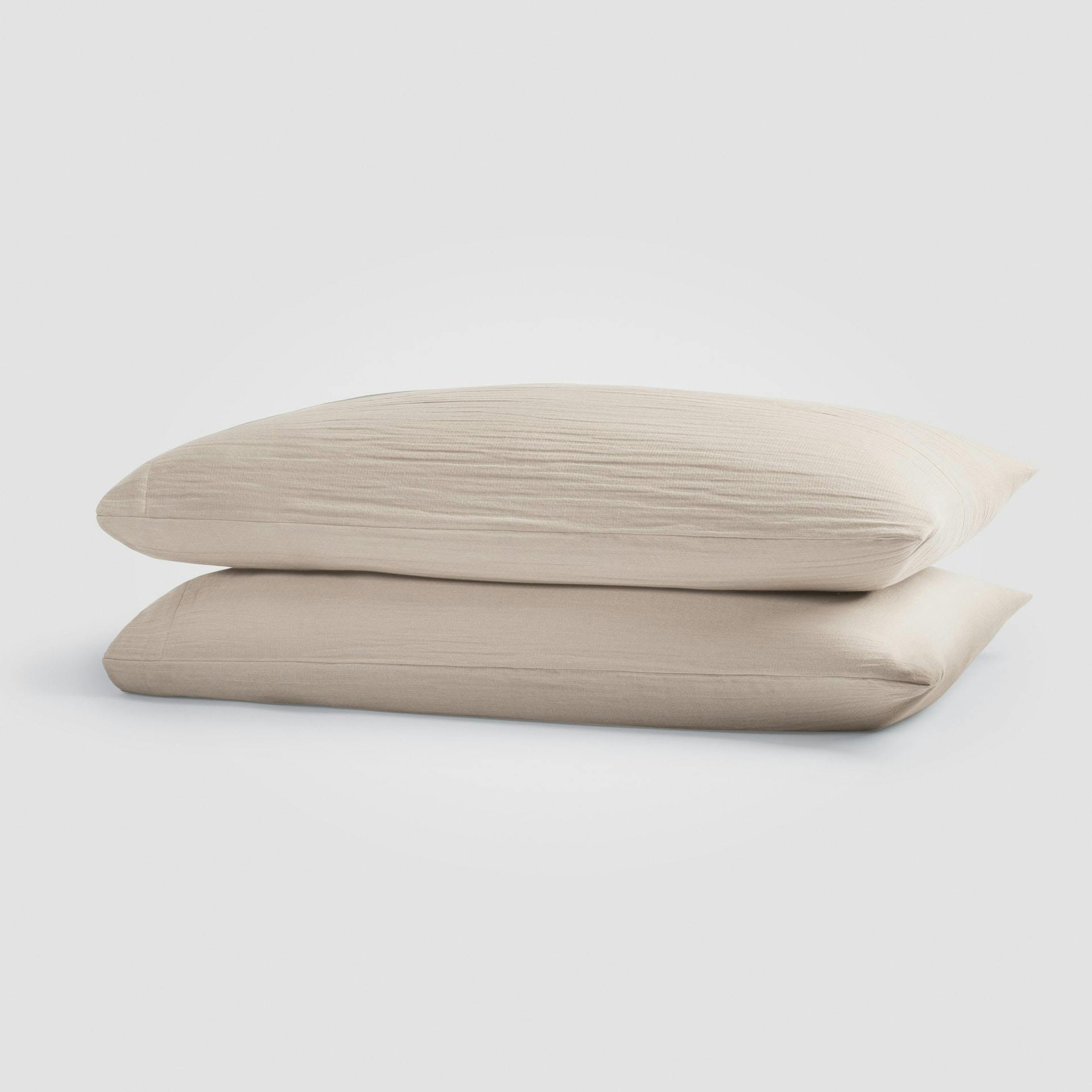 Calm Crinkled Comfort 4-Piece Sheet Set (Morning Fog)