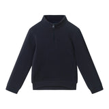 Waffle Quarter-Zip | Navy