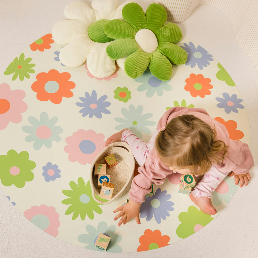 Catch All Mat for Mealtime & Playtime Mess