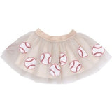 Oat Baseball Tutu Skirt
