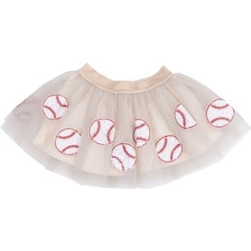 Oat Baseball Tutu Skirt