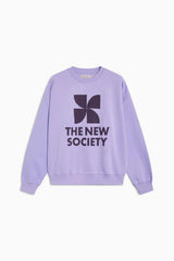 TNS Logo Woman Sweatshirt Violet Tulip