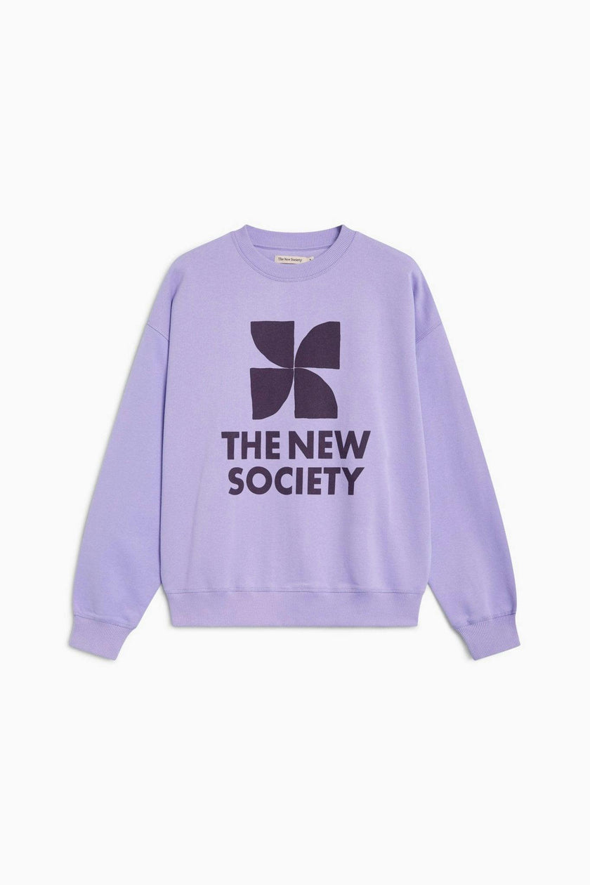 TNS Logo Woman Sweatshirt Violet Tulip