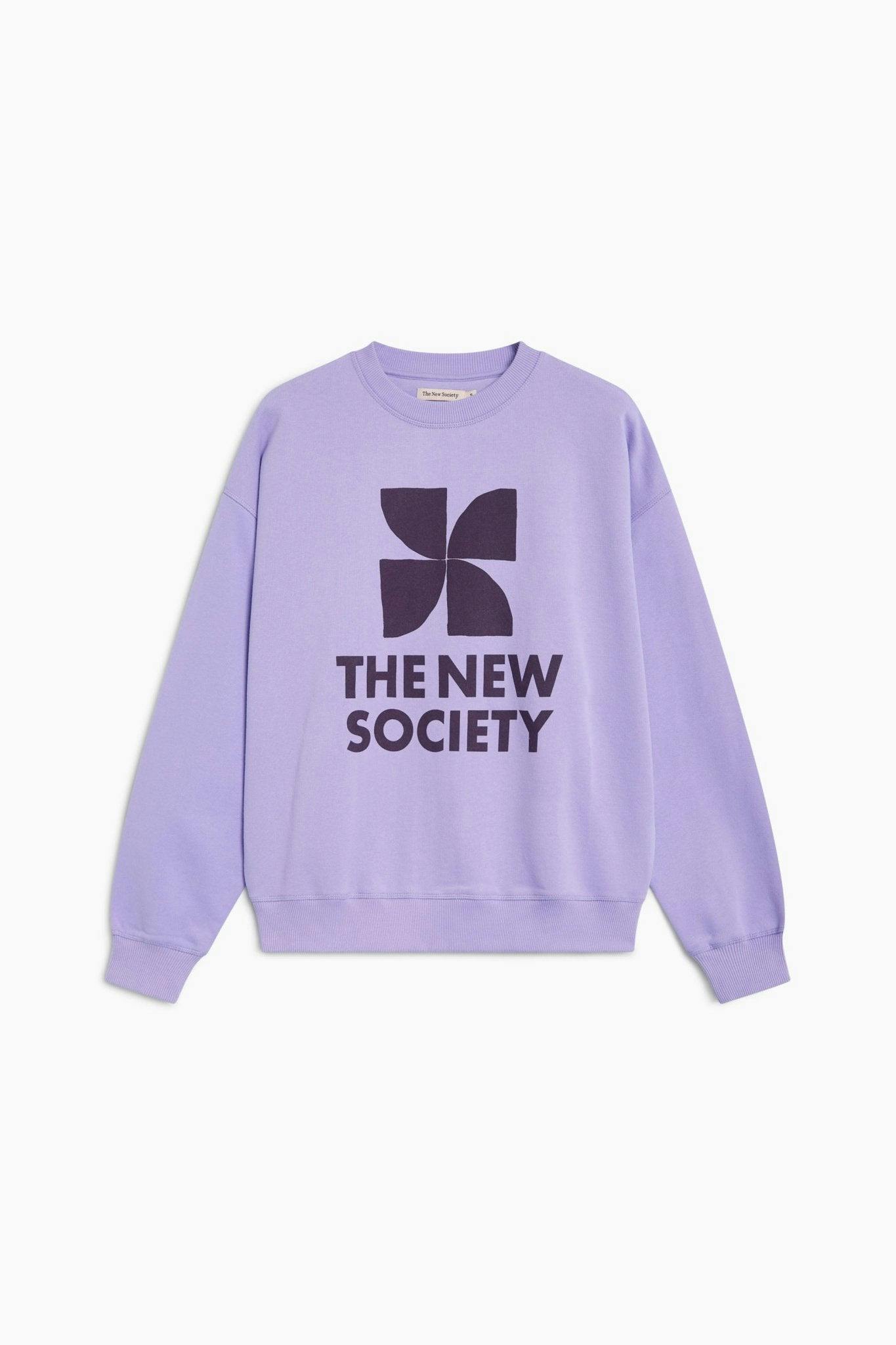 TNS Logo Woman Sweatshirt Violet Tulip