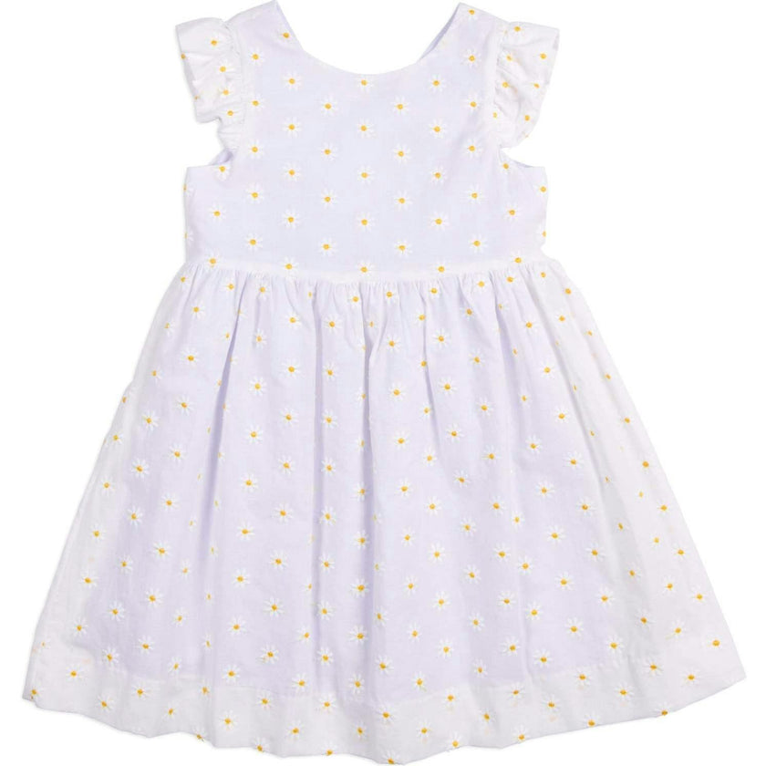 Embroidered Daisy Dress