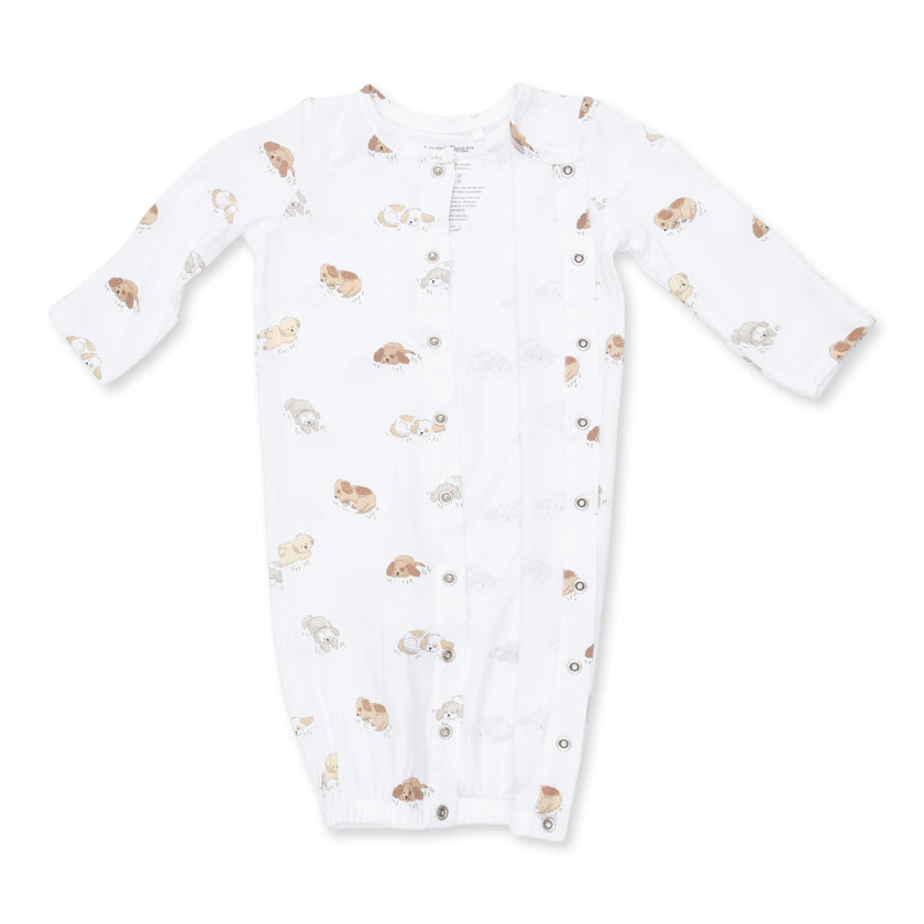 Puppy Snuggle Club - Convertible Gown and Beanie Hat