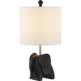 Koda Eclectic Southwestern Resin/Iron Elephant LED Kids Table Lamp