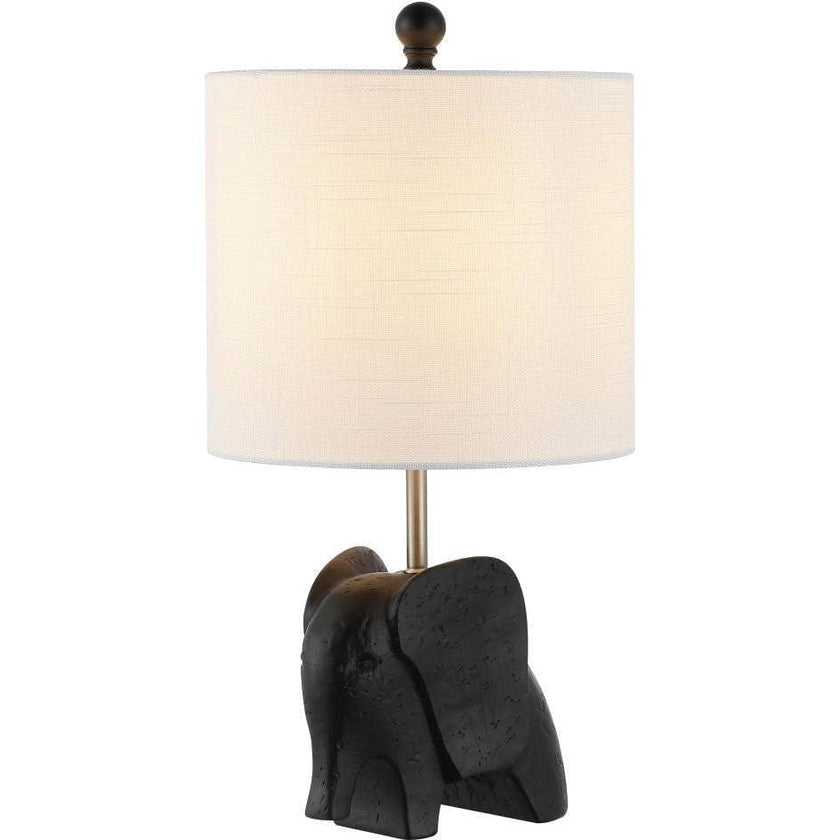 Koda Eclectic Southwestern Resin/Iron Elephant LED Kids Table Lamp