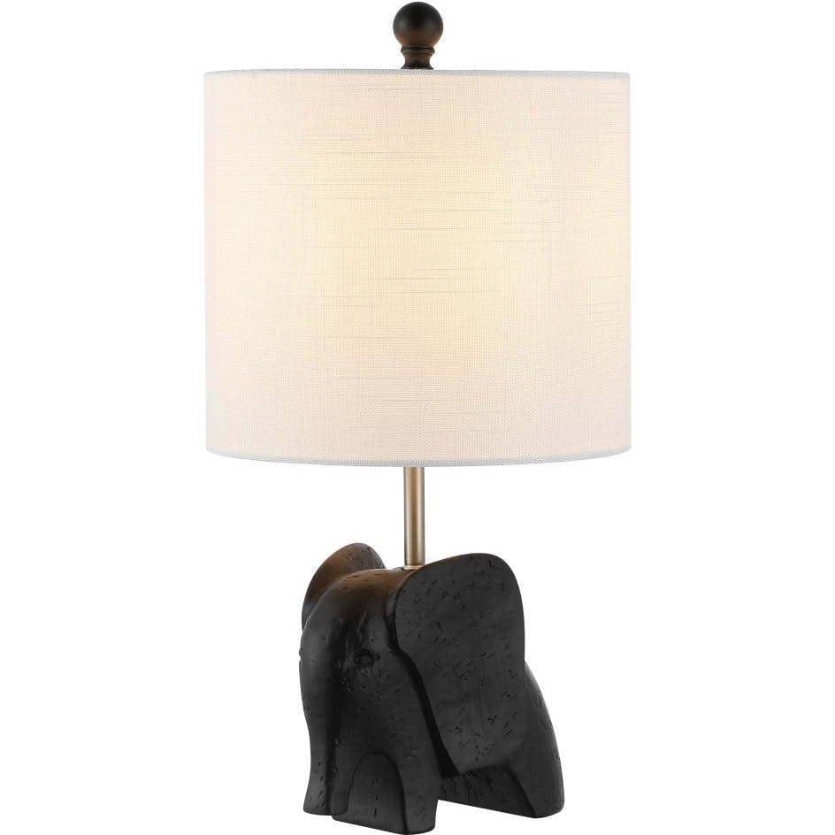 Koda Eclectic Southwestern Resin/Iron Elephant LED Kids Table Lamp
